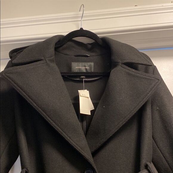 Banana Republic Belted Collar Jacket - Picture 5 of 13